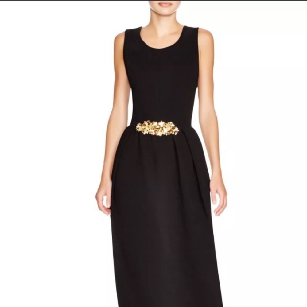 NWT Tory Burch Embellished Criss Cross Back Gown M